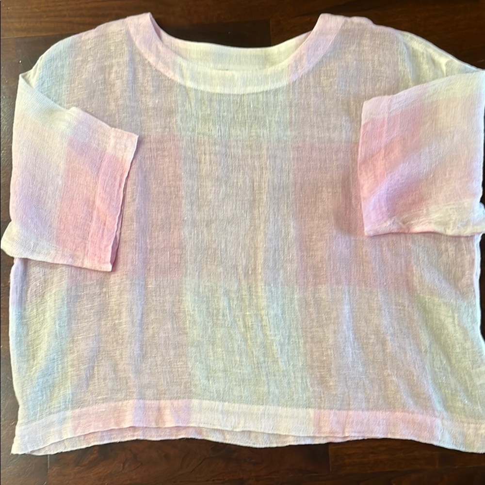 Pure Linen Blouse